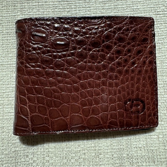 Other - Bi-Fold Authentic Crocodile Leather Wallet